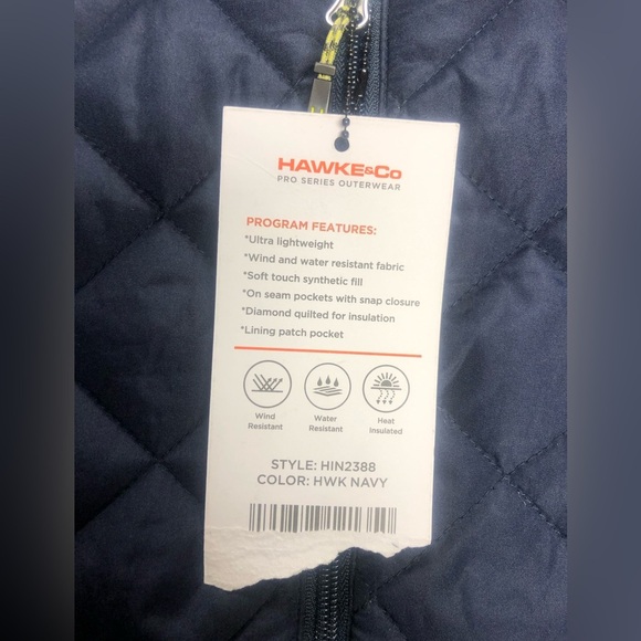 HAWKE & CO PRO SERIES OUTERWEAR VEST SIZE MED - Picture 3 of 8